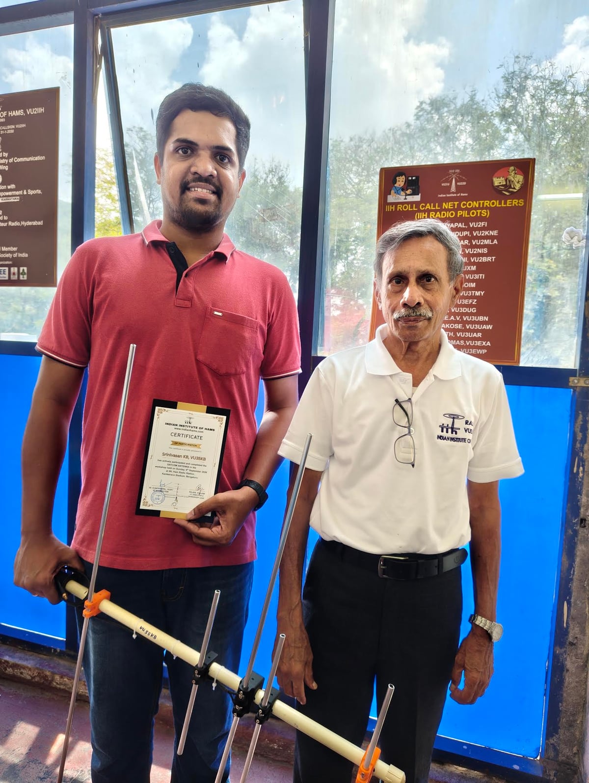 SATCOM Antenna Workshop (IIH - Indian Institute of Hams, Bangalore)